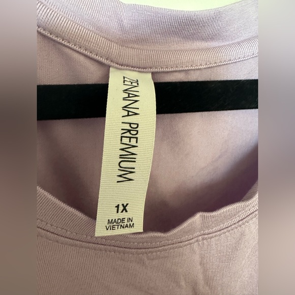 Zenana Premium 2 Piece Lace Bottom Tank Tops Size 1X - Picture 2 of 13